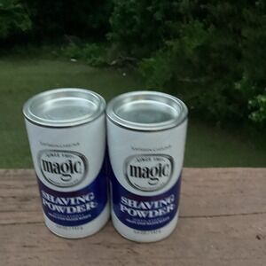 Magic Shaving Powder Regular Strength 5oz 2 Pack Razor Bump Removal Men Grooming